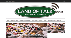 Desktop Screenshot of landoftalk.com