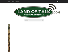 Tablet Screenshot of landoftalk.com